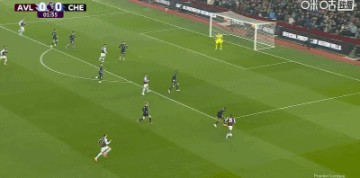 V站体育直播-半场：切尔西2-1维拉，佩德罗双响，路易斯闪击